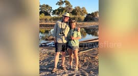 Brit tourist almost killed by 'raging hippo' when it rammed canoe on African safari