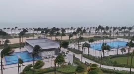 Mexico: Hurricane Helene Slams Cancun With High Winds, Heavy Rain