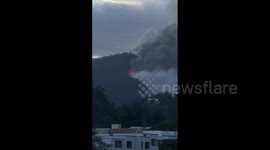 Ecuador: Forest Fire On Quito Outskirts Leads To Injuries, Road Closures