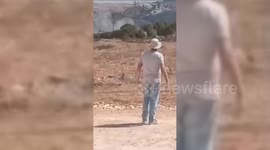 Lebanon: Scenes from the intensive strikes on the Lebanese Bekaa Valley