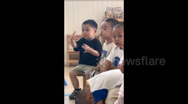 China: Baby Dancing With the Music