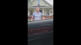 Man Accuses Neighbor of Trespassing