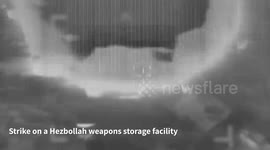 Lebanon: The IAF struck approximately 220 Hezbollah terrorist targets in Lebanon