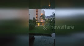 Mexico: Hurricane Helen's Wrath Captured on Video at Costa Mujeres, Cancun
