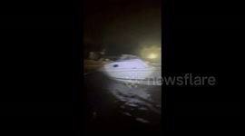 US: Hurricane Helene Hits Florida Marina