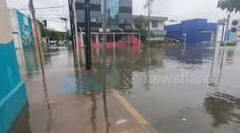 Mexico: Helene consequences through the Yucatan Peninsula on its way to Florida
