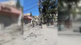 Lebanon: Aftermath of the Israeli raid in Nabatieh