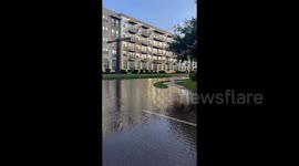 US: Flooding from Hurricane Helene in North St. Petersburg