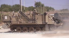 Lebanon: The IDF Has Mobilized Two Reserve Brigades for Operational Missions in the Northern Arena: Footage of the Movement of the 6th and 228th Brigades for Combat in the North