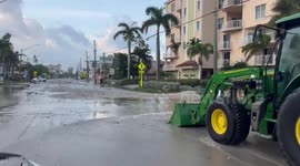 US: Chaos at Treasure Island as Hurricane Helene Sends Boats Crashing into Homes