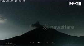Japan: Sakurajima Volcanic Eruption Sends Plume 1300 Meters High, Signaling Increased Activity