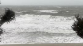 Hurricane Helene Outer Bands - South Carolina Coast