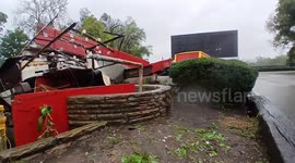 Strong Winds Impact Dayton