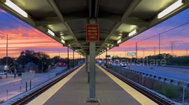 Vibrant Midwest Sunset