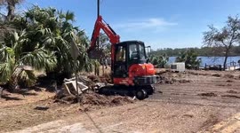 Hurricane Helene Damage in Steinhatchee