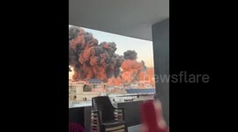 Israel continues to pound Beirut early Saturday after deadly Hezbollah HQ strike