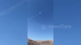 Israel Defences Intercept Rockets Over West Bank