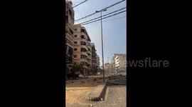 Lebanon: Aftermath in Beirut's southern suburbs due to Israel strikes
