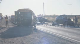 US, Los Angeles: Lancaster Fatal Traffic Collision Involving School Bus