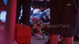 US, Los Angeles: Lancaster 2 Transported After Vehicle Strikes 2 Mini Bikes
