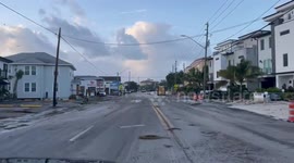 US: Heroic Efforts Underway as Search and Rescue Operations Intensify on Treasure Island's Gulf Blvd Aftermath of Hurricane Helene