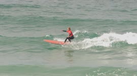 English National Longboard surfing Championships 2024, Fistral Beach, Newquay, Cornwall, UK