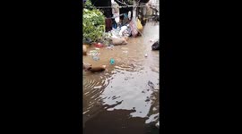 Hurricane John causes flooding in Guerrero, Mexico