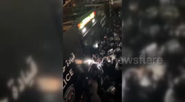 Iraq: Iraqis Protest Near U.S. Embassy