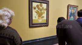 UK: Environmental Activists Attack Van Gogh in London