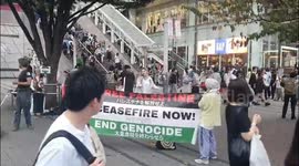 Japan: Protests and a petition campaign against the participation of Israeli military companies in the Aerospace Exhibition in Tokyo