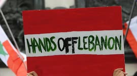 Israel bombing on Lebanon: protest in Paris,France, Place de la République, 29 sept 2024.