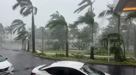 Mexico: Hurricane Helene battering Cancun