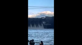 Gates open at Douglas Dam as water levels rise in Sevierville, TN