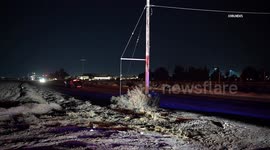 US, Bakersfield: Bakersfield Fatal Crash Into Canal