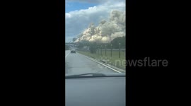 US: Chemical Plant Fire Prompts Evacuation In Conyers, Georgia
