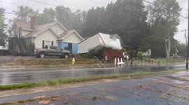 Severe Storm Damage in Burke County