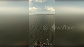 Coast Guard rescues sailor drifting in sea after yacht capsized