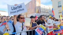 Edmundo González, Venezuela’s former opposition candidate, show up in Madrid