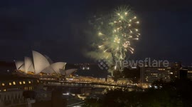 Fireworks display in Sydney, Australia