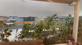 Giant Dust Storm Rolls Into Moscow, Idaho