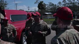 US: Florida Air National Guard's 202nd RED HORSE Squadron Springs into Action Post-Hurricane Helene
