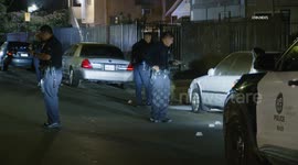 US, Los Angeles: Van Nuys Shooting Investigation