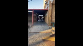 Student trips and falls at school in Boksburg, South Africa