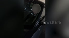 Corvette owner walks up to his car to find 'would-be thief' locked inside