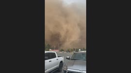 Dust Storm in Moscow, Idaho