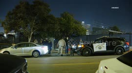 US, Los Angeles: Chinatown CHP Homicide Investigation