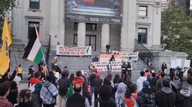 Canada: Protests In Solidarity With Lebanon And Palestine In Vancouver