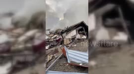 Lebanon: The extent of the destruction from the Israeli bombing of Beirut last night