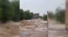 Oman: Floods due to extreme rainfall in Rustaq Region, Oman