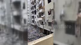 Lebanon: The effects of the Israeli strikes on the Southern Suburb of Beirut last night